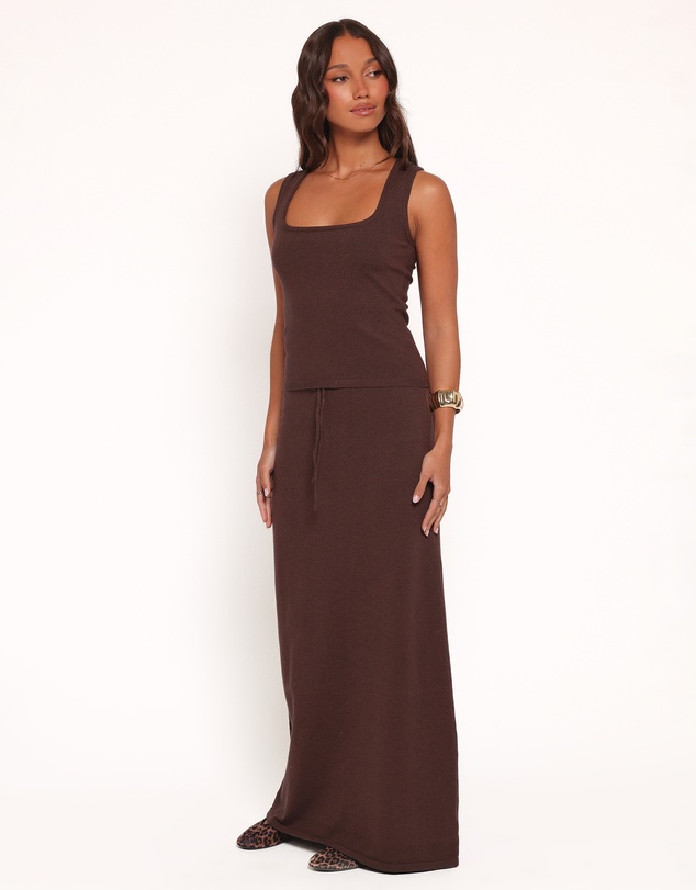 Petal & Pup - Beatrice Knitted Top - Chocolate