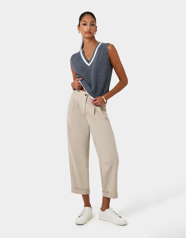 Forcast - Antonia Relaxed Cuff Pants