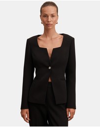 Forever New - Sloane Collarless Blazer
