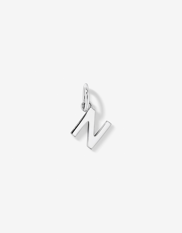 Michael Hill - Letter N Initial Pendant in Sterling Silver