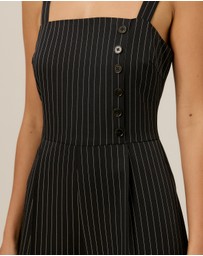 Tussah - Lucille Pinstripe Jumpsuit