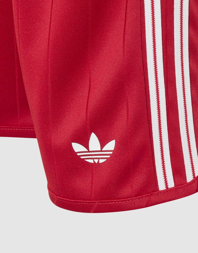 adidas Originals - Loose Polo Pinstripe Shorts Tee Set - Kids