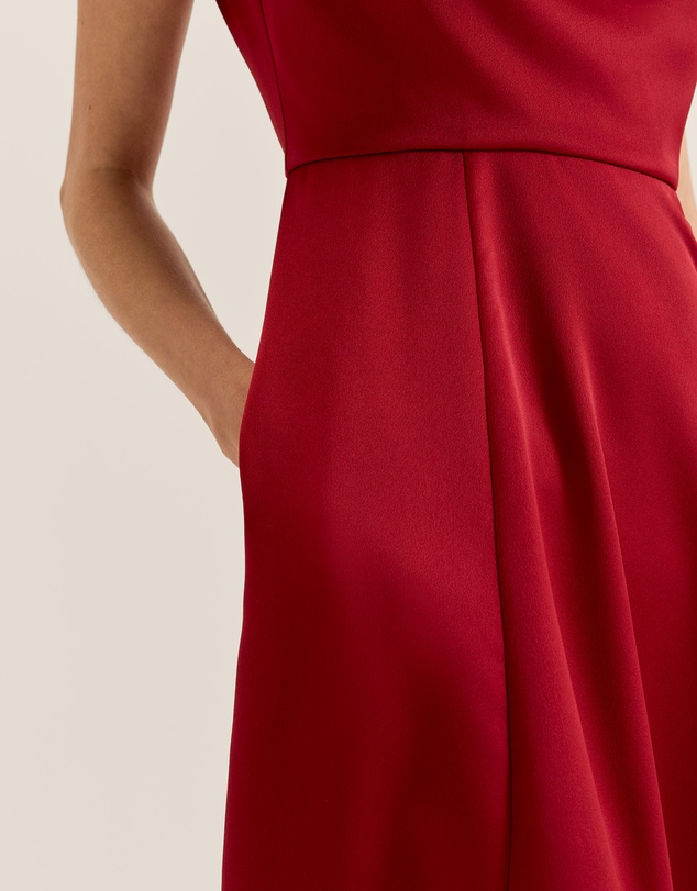 Review - Montague Cowl Neck Dress
