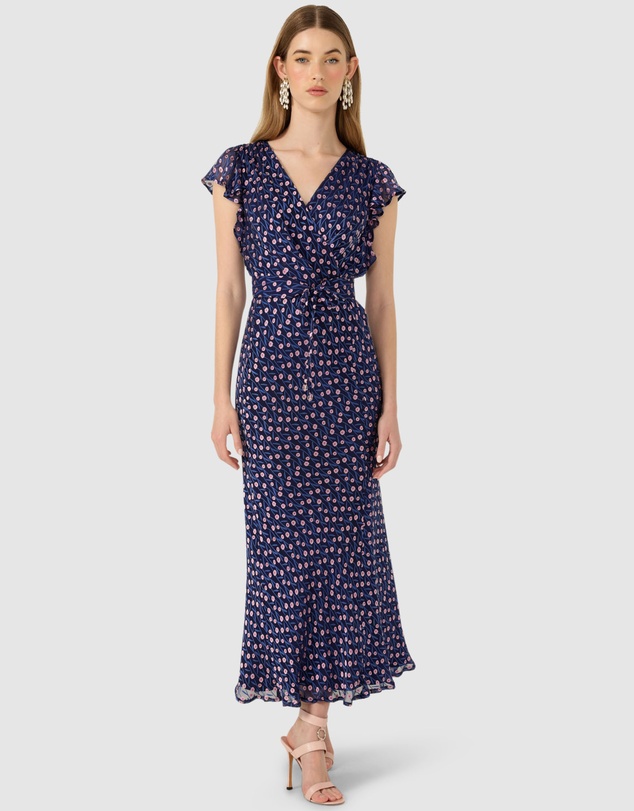 SACHA DRAKE - Fleur De Ly Midi Dress