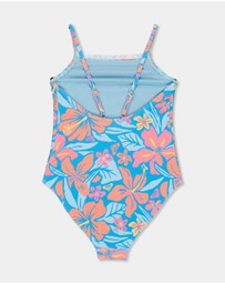 Roxy - Girls 2 to 7 Hibiscus Hugs One Piece Swimsuit