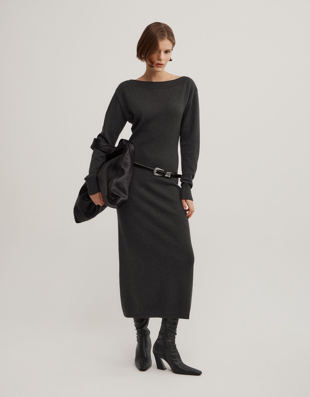 Witchery - Boat Neck Knit Dress