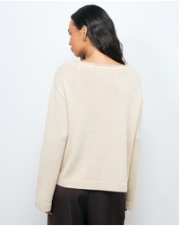 AERE - Nika Cotton Cashmere Knit Jumper