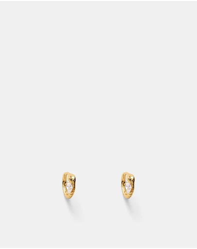 MIMCO - Shadow Huggie Earrings