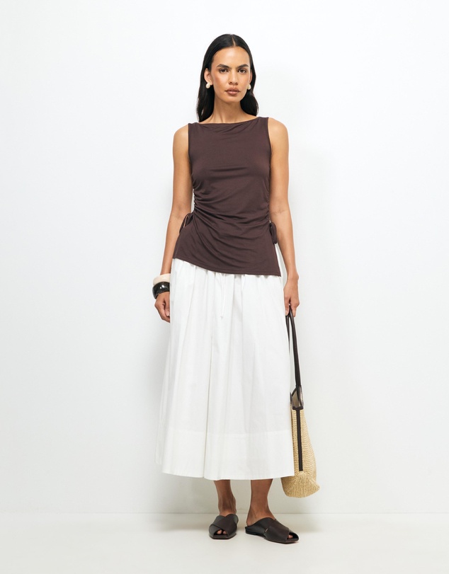 AERE - Grace Cotton Skirt