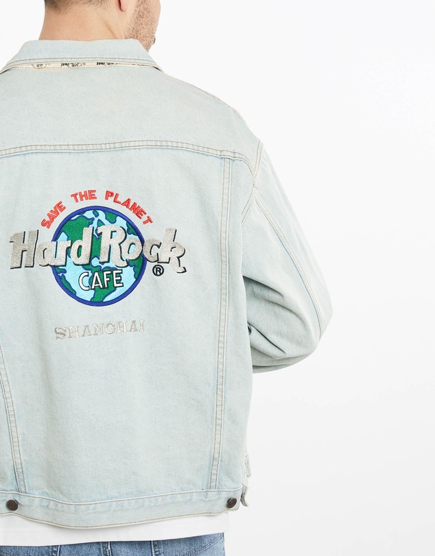 Vintage by The Real Deal - Pre Loved - Vintage 90s Hard Rock Cafe Shanghai Denim Jacket