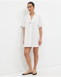 Calli - Karina Collared Shirt Dress