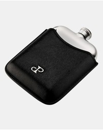 Wolf - Wolf Philipp Hip Flask With Cover Black