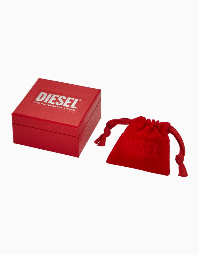 Diesel - D Logo Silver Tone Bracelet