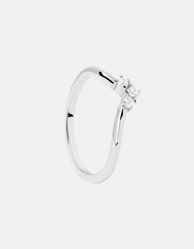 PDPAOLA - Mini Crown Silver Ring