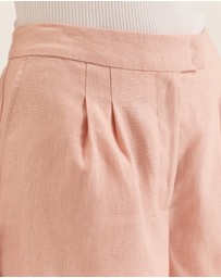 Review - Celine Linen Shorts