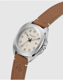 rag & bone - Rag & Bone Bleeker Silver-Tone Analogue Watch