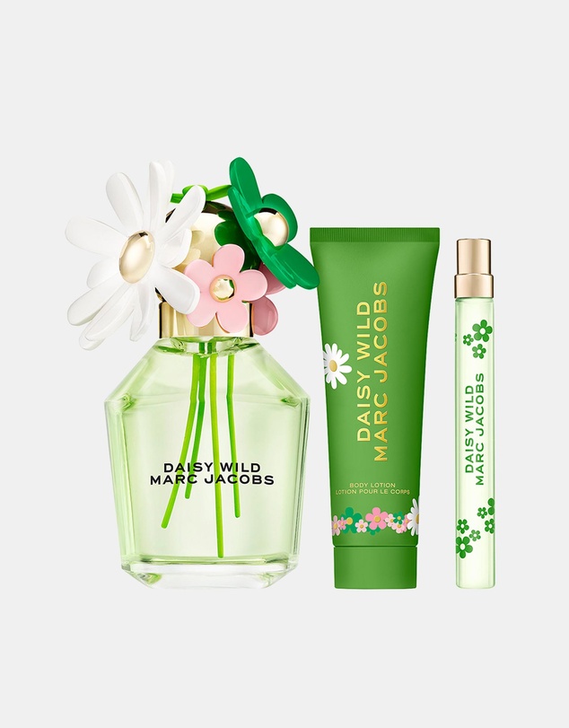Marc Jacobs - Daisy Wild Eau De Parfum For Women Body Lotion Trio Gift Set