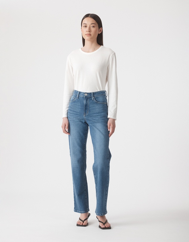 Outland Denim - Zoe High Straight Jean 31