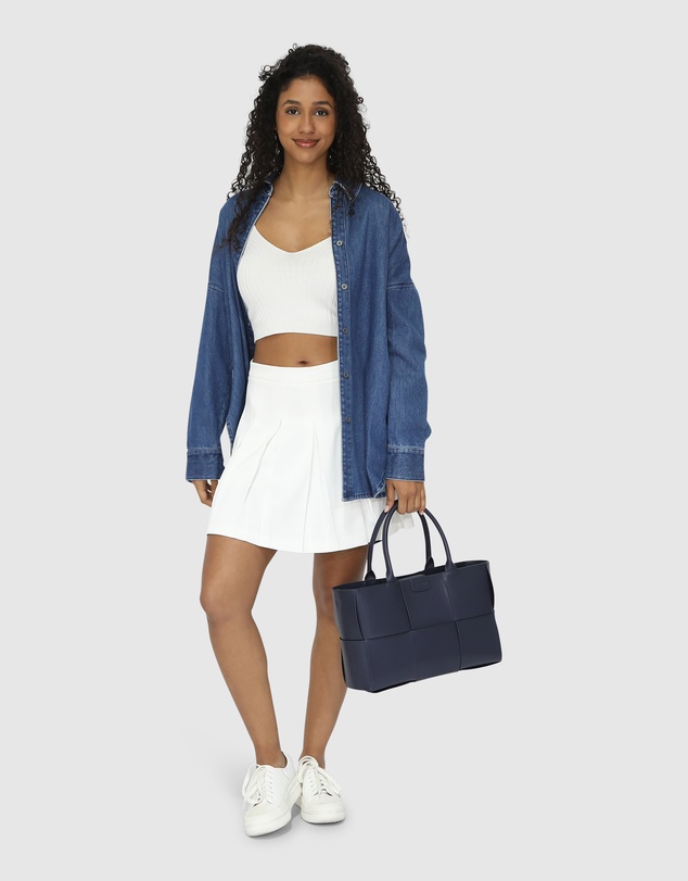 Belle & Bloom - Into Him Oversized Denim Shirt
