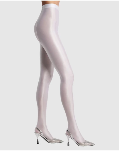 High Heel Jungle - Mercury Tights - Ice