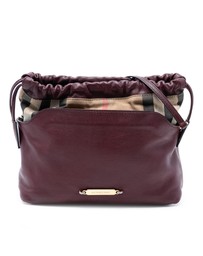 Pre-Loved by Azura Reborn - Pre-Loved House Check Canvas and Calfskin Little Crush Crossbody