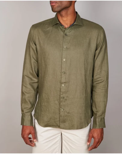 Abelard - Slim Fit European Pure Linen Shirt