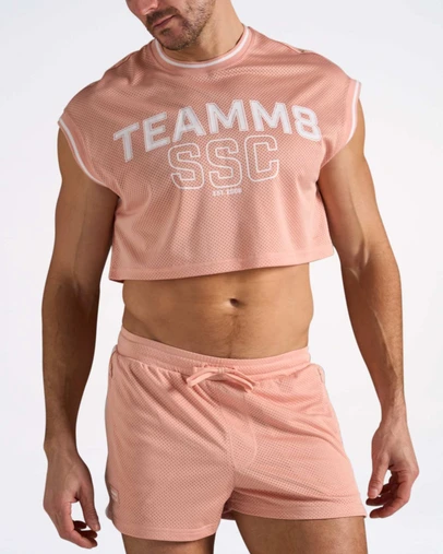 TEAMM8 - S.S.C. Fraternity Crop Muscle Tank