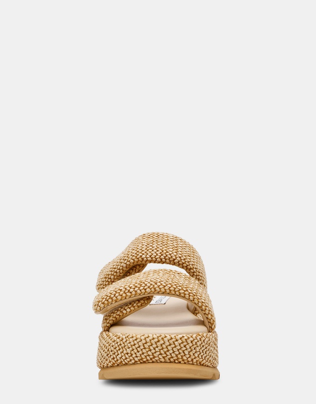 Steve Madden - Tokiyo-Raf Natural Raffia Sandals