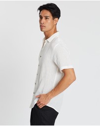 Merlino Street - Linen Rami Button-Up Shirt
