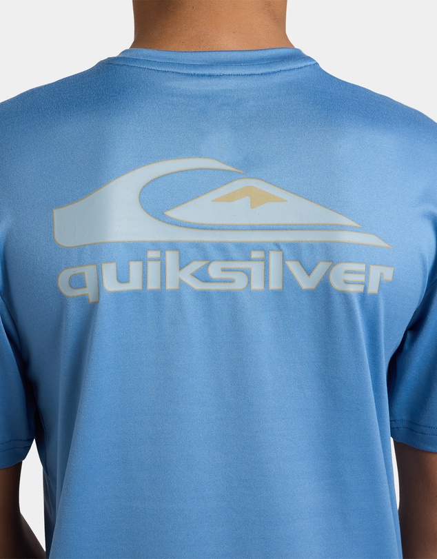 Quiksilver - Boys 8 to 16 Carbon Short Sleeve Rashguard