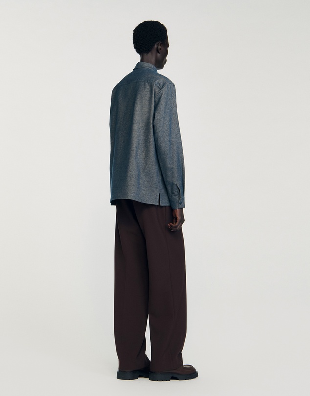 Sandro - Flannel Pocket Shirt
