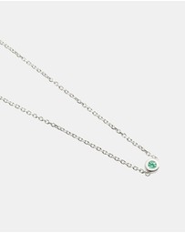 Kirstin Ash - Petite Birthstone Bracelet May Emerald