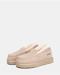 EVERAU - EverAU Ugg Sooka Cow Suede Upper House Shoes