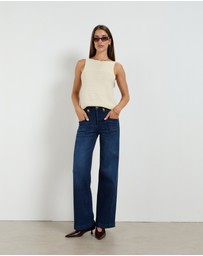 DRICOPER DENIM - Sherry Long Wide Straight Leg Jeans
