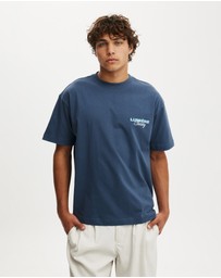 Cotton On - Box Fit Text T-Shirt