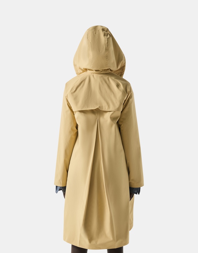 Hunter - Women’s Originals Rain Mac in Warm Sand