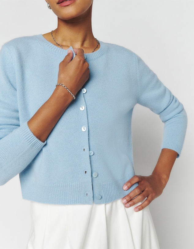 Reformation - Clara Cashmere Crew Cardigan