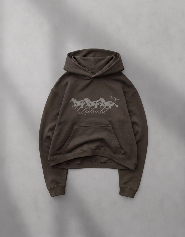 Zanerobe - Stallion Box Crop Hood Charcoal