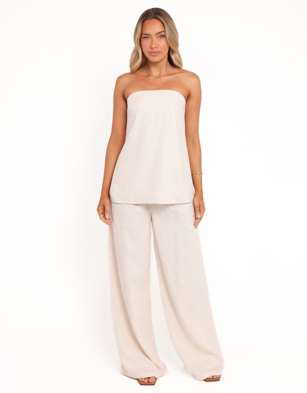 Petal & Pup - Rosemarie Strapless Top - Oatmeal