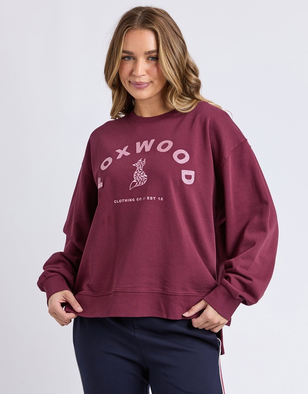 Foxwood - Effortless Contrast Crew Windsor Wine