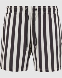 Urban Classics - Seersucker Swim Shorts