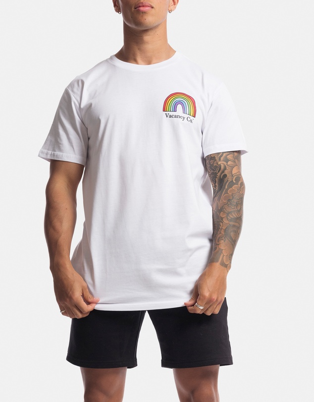 Vacancy Co - Hand-drawn Rainbow Tee