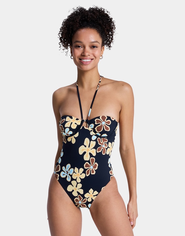 Roxy - Womens Nostalgic Feel One Piece Swimsuit