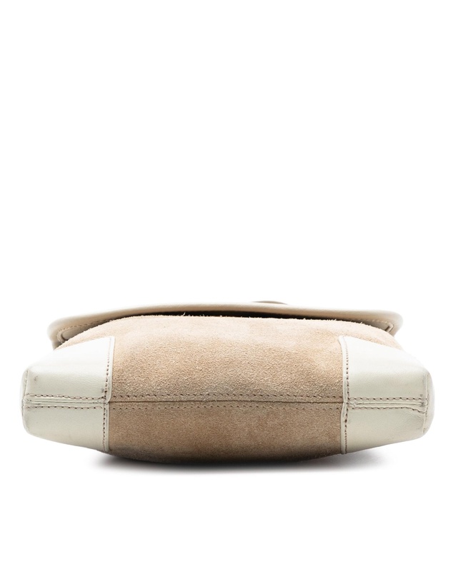 Pre-Loved by Azura Reborn - Pre-Loved Suede Anagram Crossbody