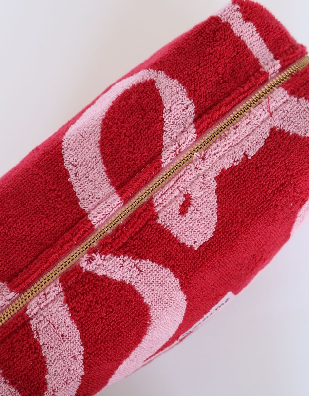 Mosey Me - Ribbon Terry Toiletry Bag