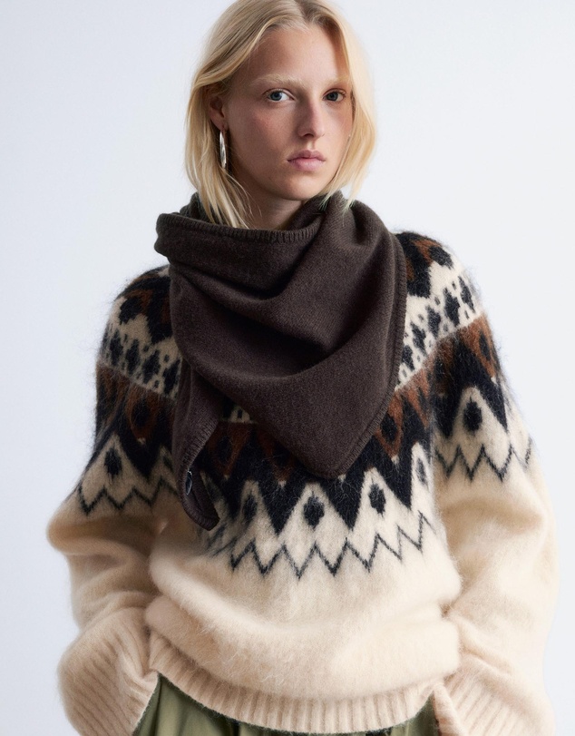 & Other Stories - Wool Triangle Scarf
