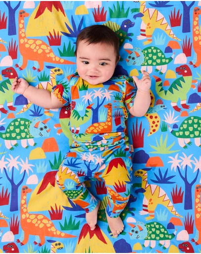 Kip&Co - Organic Cotton Baby Fitted Sheet Cot - Babies