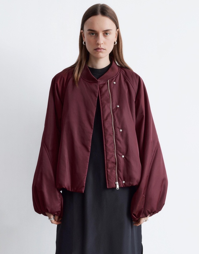& Other Stories - Voluminous-Sleeve Bomber Jacket