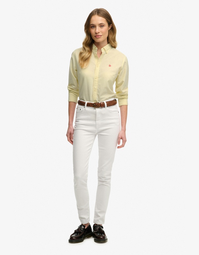 Superdry - Slim Oxford Button Down Long Sleeve Shirt