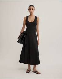 Witchery - Scoop Neck Midi Dress